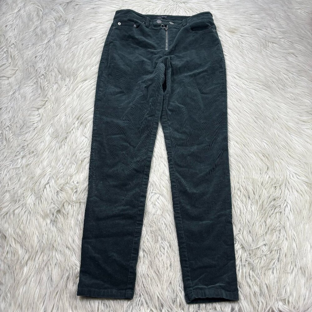 1. State O-Ring Zipper Fly Corduroy‎ Skinny Pants